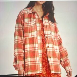 NWT Women’s Charlie Holiday Preston Shacket Size XL MSRP $139